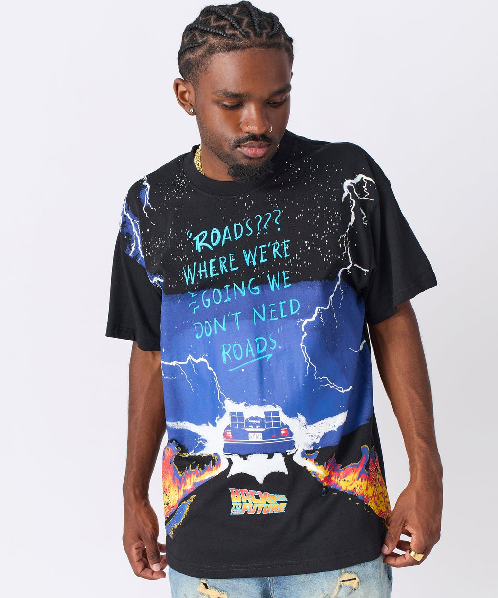 Back To The Future Roads Tee