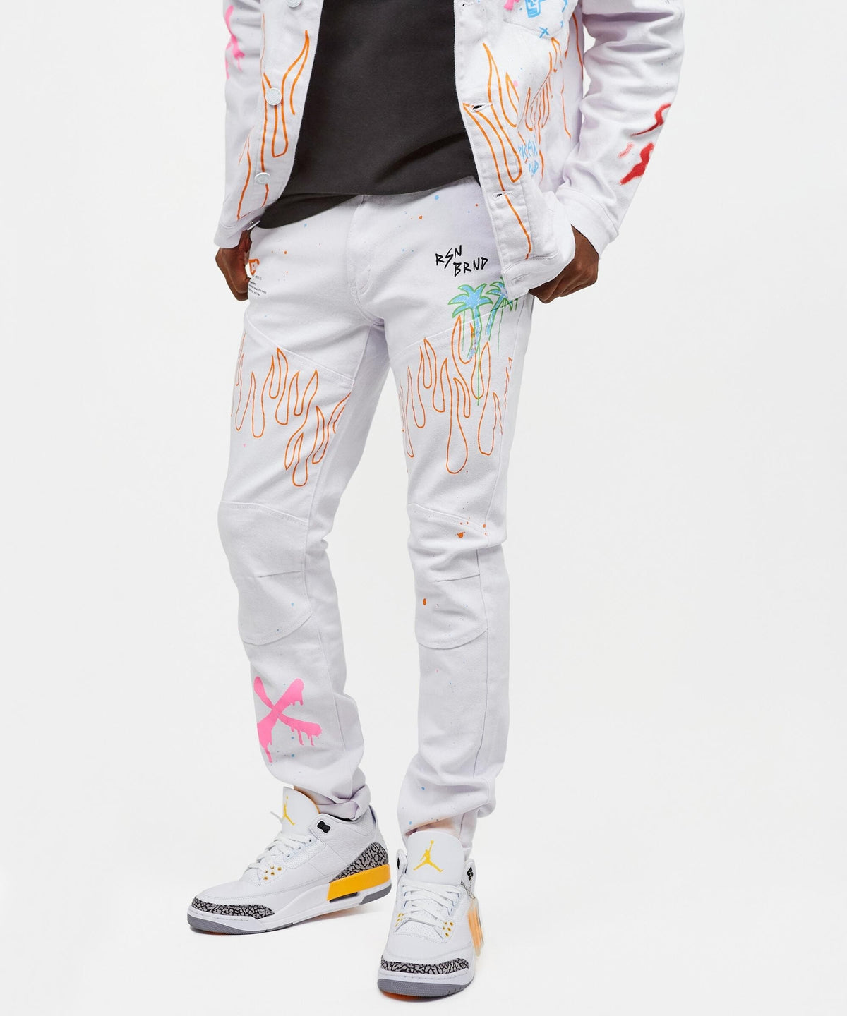Beach Rider Jeans - White