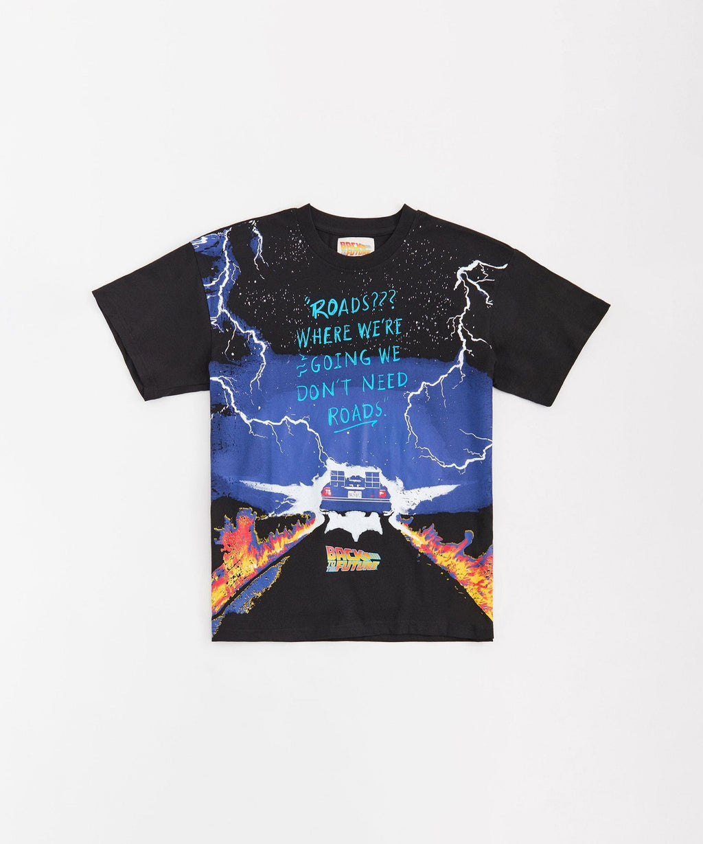 Back To The Future Roads Tee