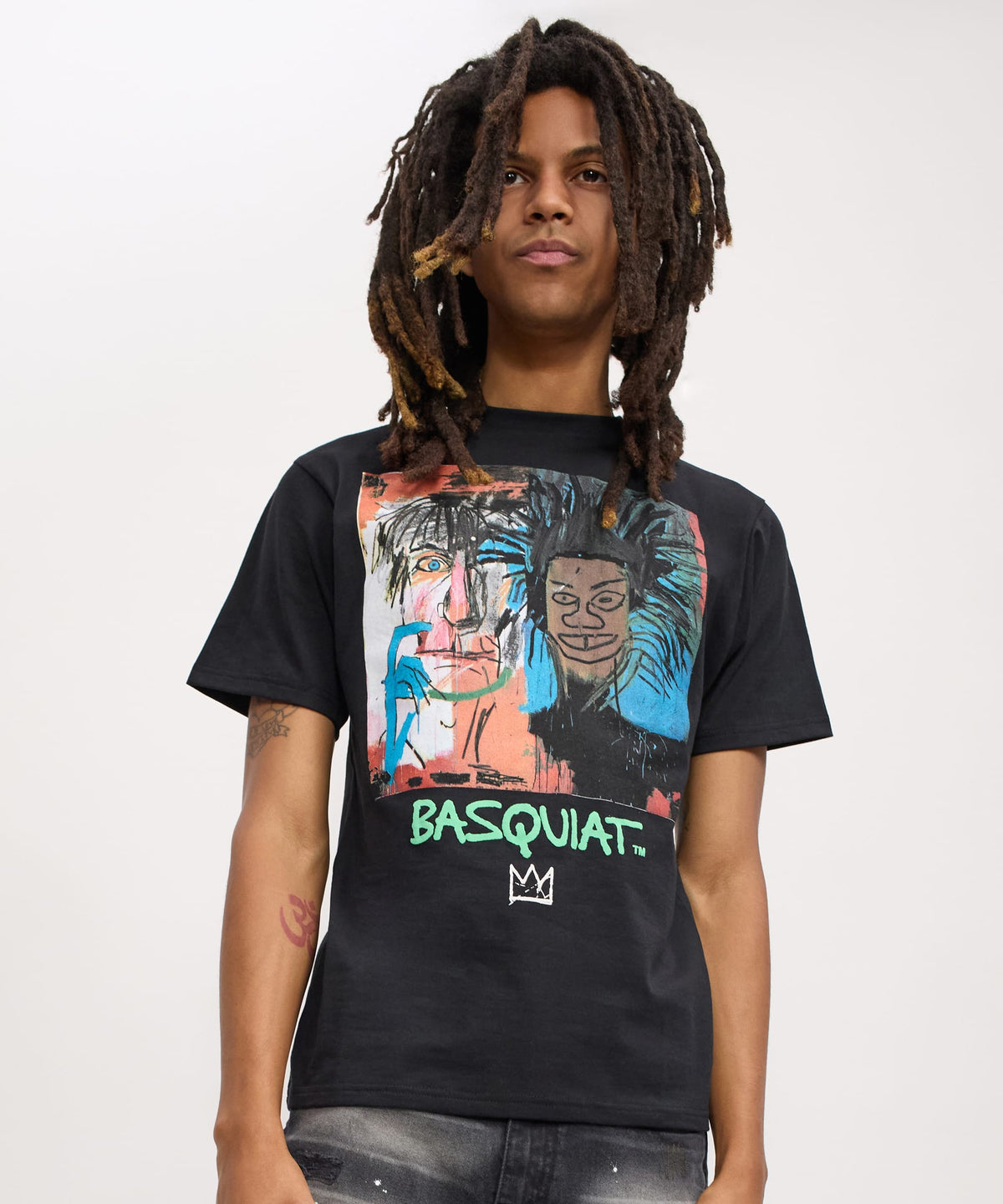 Basquiat Warhol Self Portrait Tee
