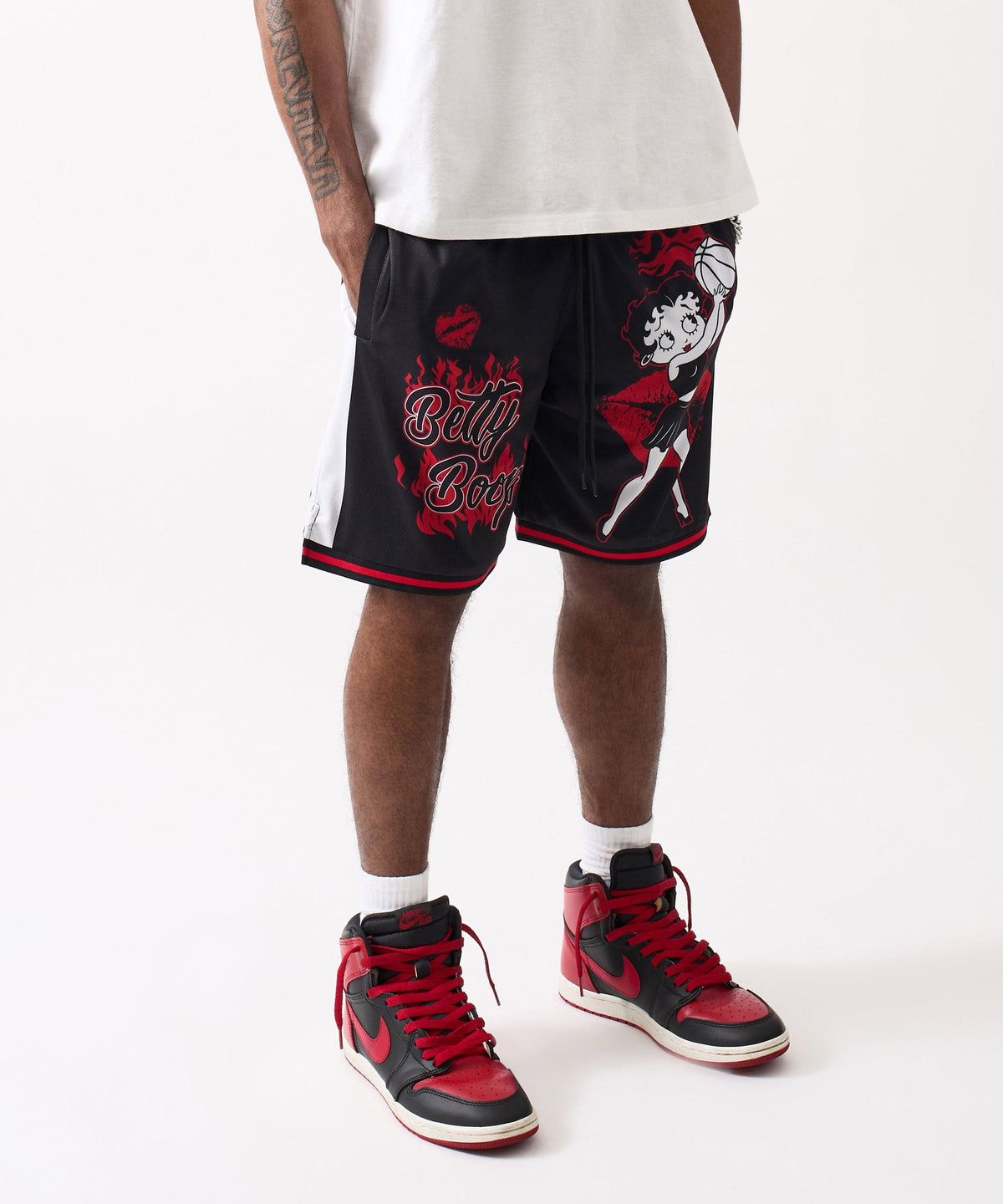 Betty Boop Basketball Shorts
